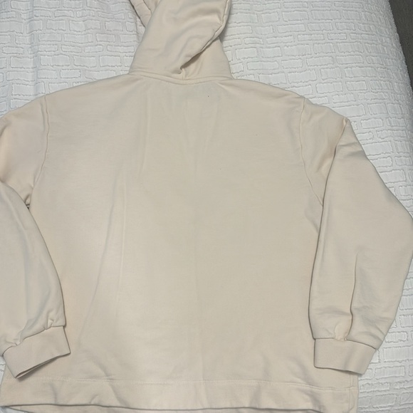 Love Moschino size 10 cream hoodie - Picture 5 of 7